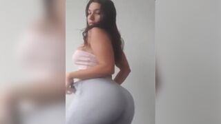latina girl got serious ass