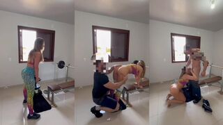 Vivi Temptation Brazilian Babe Fucking With Her Gym Trainer